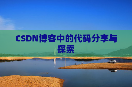 CSDN博客中的代码分享与探索